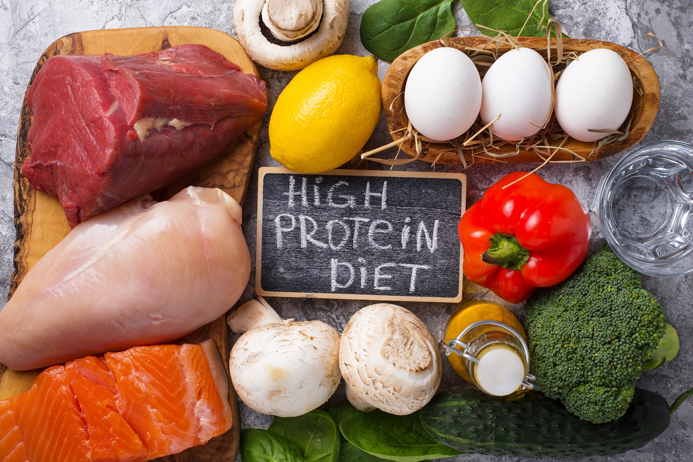 غذا‌های پروتئین دار برای لاغری و کاهش وزن